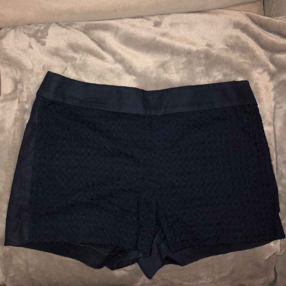 Navy J.Crew Cotton Shorts